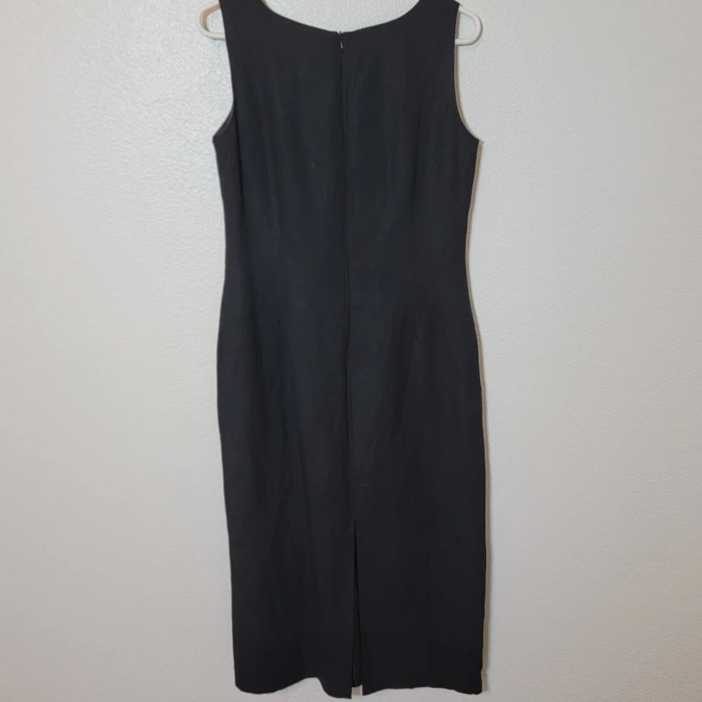 Jessica Howard VTG Black 2 Piece Maxi Dress Sz 8 Petite